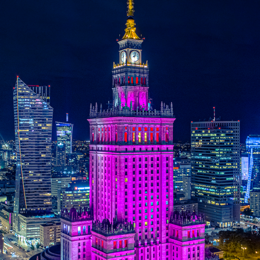 Warszawa Na Zywo Drone In Warsaw